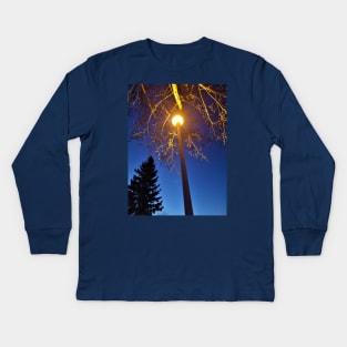 Lamp Post Kids Long Sleeve T-Shirt